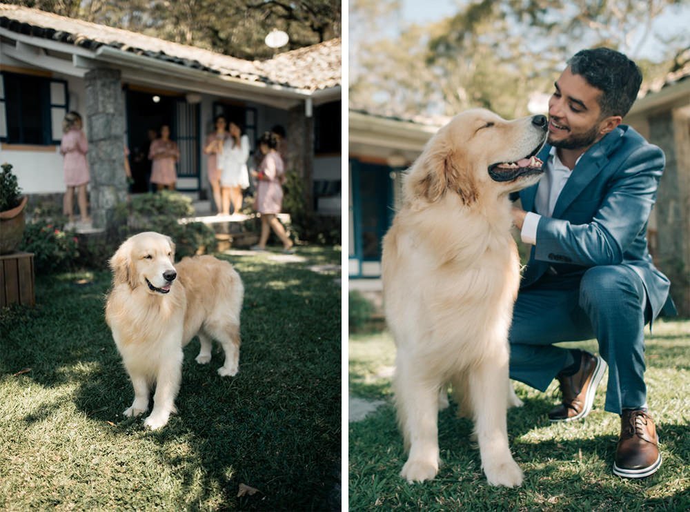 casameto no por do sol