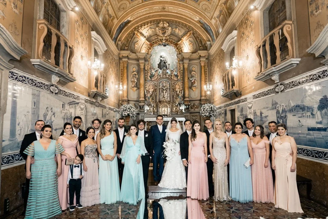 casamento na igreja do valongo, casamento tradicional, decoração de casamento a noite, rafael vaz fotografo, fotografo em santos, casar na igreja, chão de espelho, espelho na igreja, passarela de espelho
