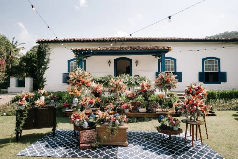 casamento na fazenda fagundes, casamento no campo, casamento de dia, varal de luzes, penteado de noiva, penteado de noiva solto, vestido de noiva, noiva loira,  decoração de casamento no campo, boho, vintage